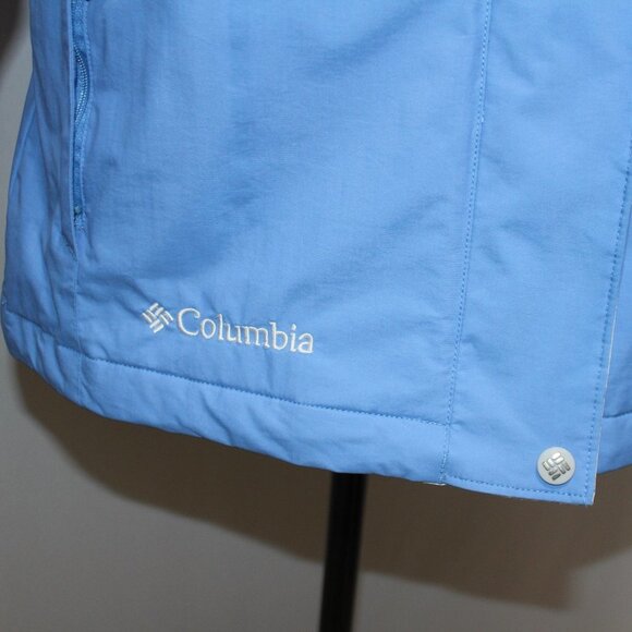 Columbia Women’s Hooded Jacket Medium Waterproof Fleece - Picture 4 of 16